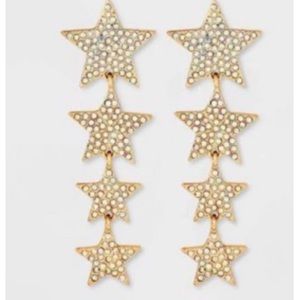 Sugarfix by Baublebar 4 Stars Dangling Stud Earrings